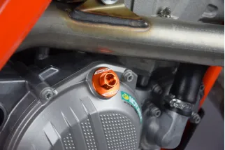 Bouchon supérieur carter d'huile SCAR orange