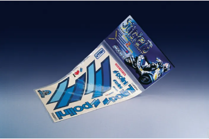 Kit deco POLINI Team Polini scooter contour noir