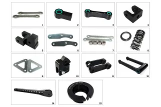 Kit de réhausse de selle TECNIUM construction 1 - Suzuki GSX-R600/750/1000