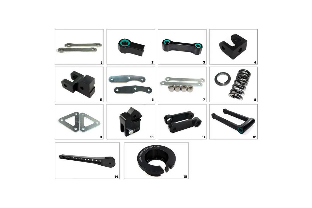 Kit de rabaissement de selle TECNIUM construction 3