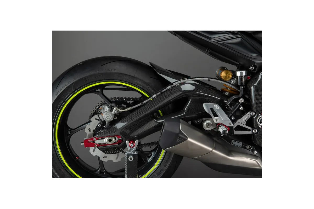 Protections de bras oscillant LIGHTECH carbone - 2 pièces