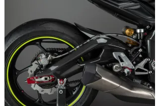 Protections de bras oscillant LIGHTECH carbone - 2 pièces