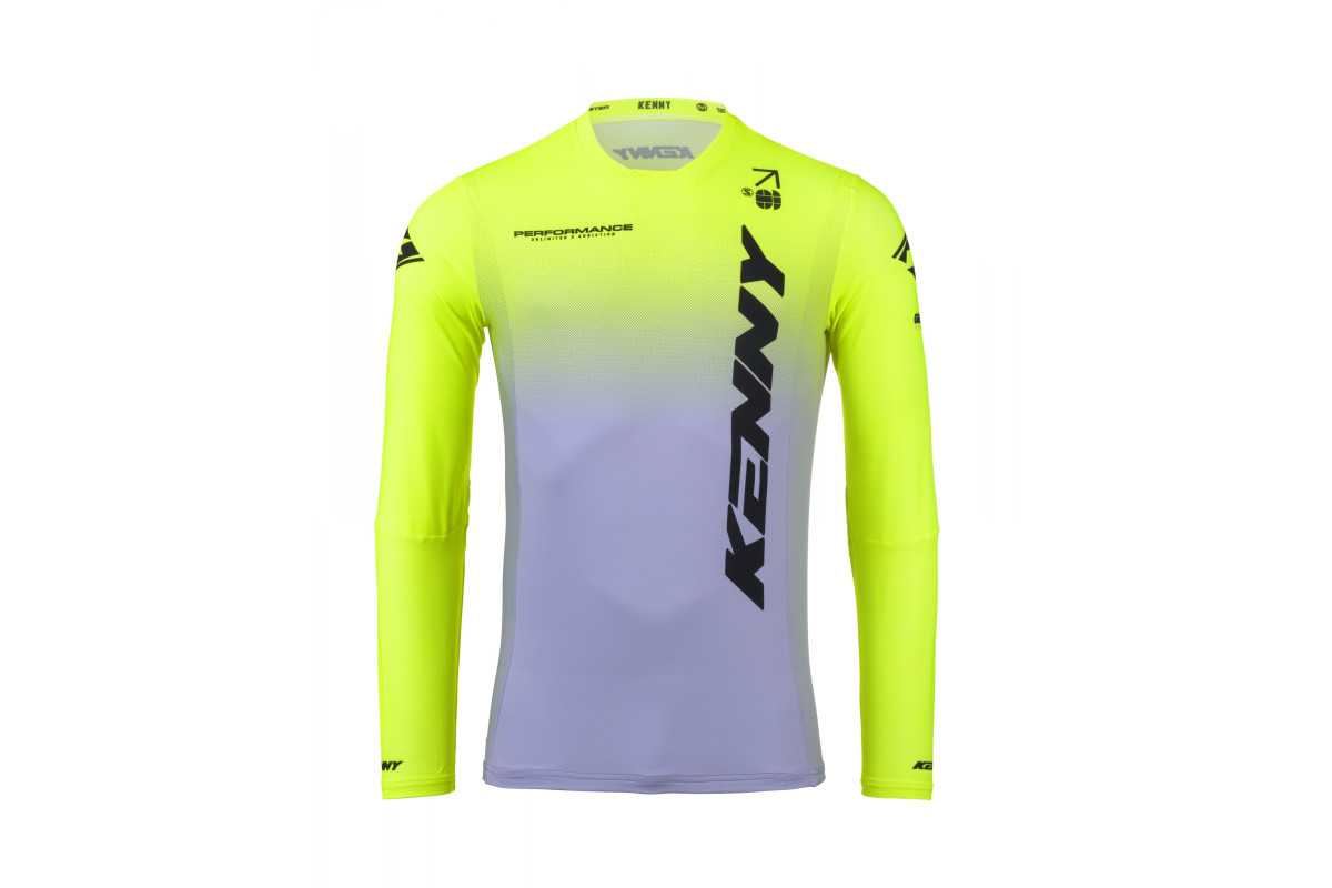 Maillot KENNY PERFORMANCE GRADIENT GREY NEON | Kenny - Achat en ligne