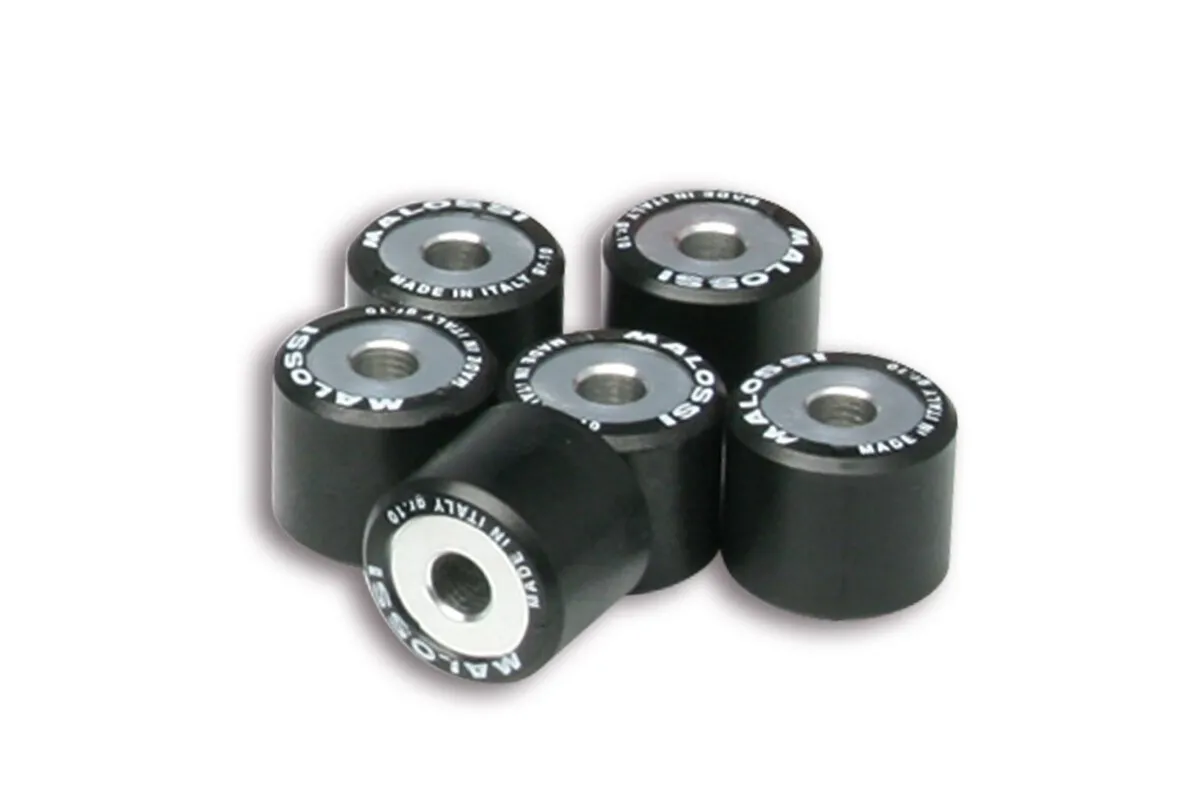 Jeu de galets MALOSSI 20x17mm 8gr - 6 pièces