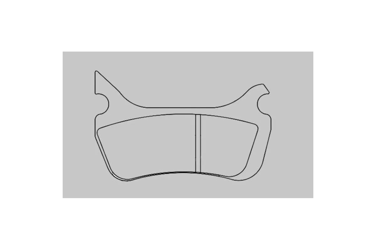 Plaquettes de frein BERINGER Enduro métal fritté - KIT1258SI