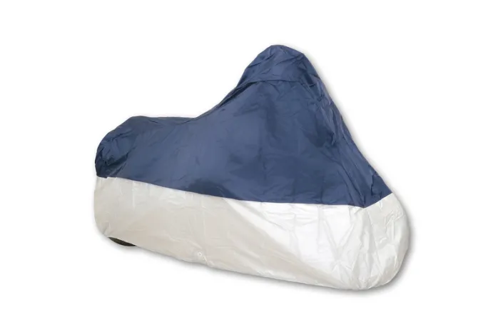 Housse de protection extérieur SHIN YO bleu/argent - moto / scooter - XL