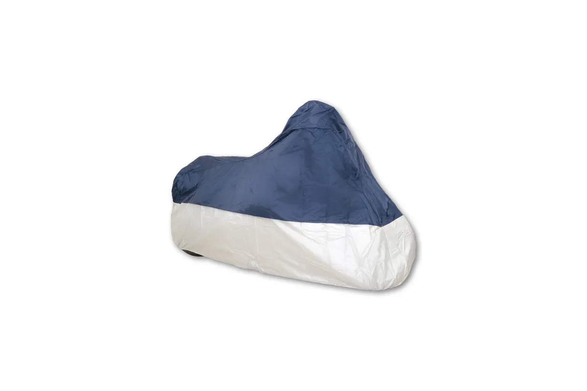 Housse de protection extérieur SHIN YO bleu/argent - moto / scooter - XL