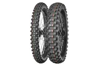 Pneu MITAS TERRA FORCE-MX MH 110/90-19 NHS 62M TT MEDIUM TO HARD RED GREEN