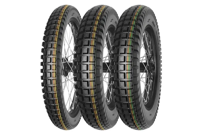 Pneu MITAS TRIAL 120/100 R 18 68M TL/TT SOFT ORANGE YELLOW