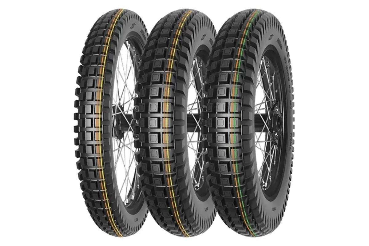 Pneu MITAS TRIAL 120/100 R 18 68M TL/TT SOFT ORANGE YELLOW