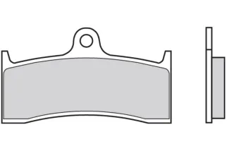 Plaquettes de frein BREMBO route carbone céramique - 07KA2009