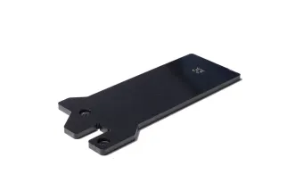 Plaque de protection de biellette AXP PEHD 8mm - noir