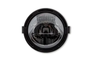 HIGHSIDER pro 5 3/4 inch LED headlight FRAME-R2 TYPE 10, black, side mount