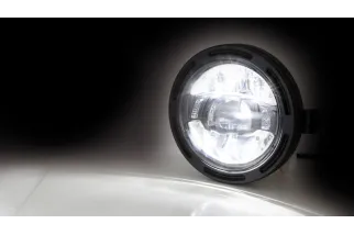 HIGHSIDER pro 5 3/4 inch LED headlight FRAME-R2 TYPE 10, black, side mount