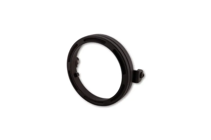 HIGHSIDER pro 7 inch CNC lamp holder ring FRAME-R1, black, side mount