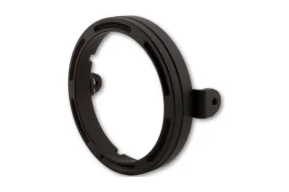 HIGHSIDER pro 5 3/4 inch CNC lamp holder ring FRAME-R2, black, side mount