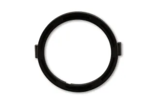 HIGHSIDER pro 5 3/4 inch CNC lamp holder ring FRAME-R2, black, side mount