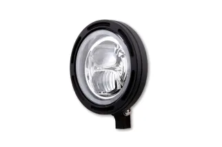 HIGHSIDER pro 5 3/4 inch LED headlight FRAME-R2 TYPE 7, black, bottom mount