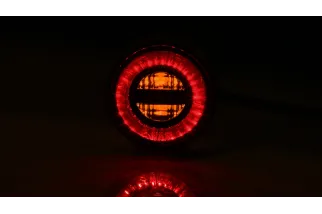 Feu arrière/clignotant LED HIGHSIDER pro Rocket Module 3en1 homologué - verre fumé - la paire