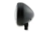 HIGHSIDER pro 5 3/4 inch LED headlight PECOS TYPE 6, matt black, with TFL, bottom mount