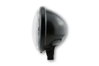 HIGHSIDER pro 5 3/4 inch LED headlight BATES STYLE TYPE 5, black, bottom mount