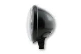 HIGHSIDER pro 5 3/4 inch LED headlight BATES STYLE TYPE 5, black, bottom mount