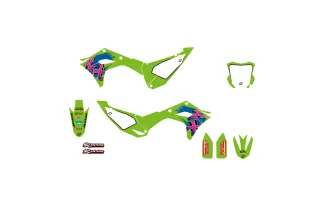 Kit déco BLACKBIRD Retro Kawasaki