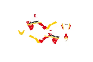 Kit déco BLACKBIRD Rally Ride - rouge