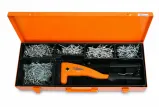 Pince à riveter BETA TOOLS avec assortiment de 700 rivets en aluminium