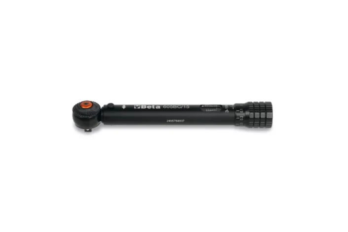 Clé dynamométrique aluminium compacte à déclenchement avec cliquet réversible BETA TOOLS