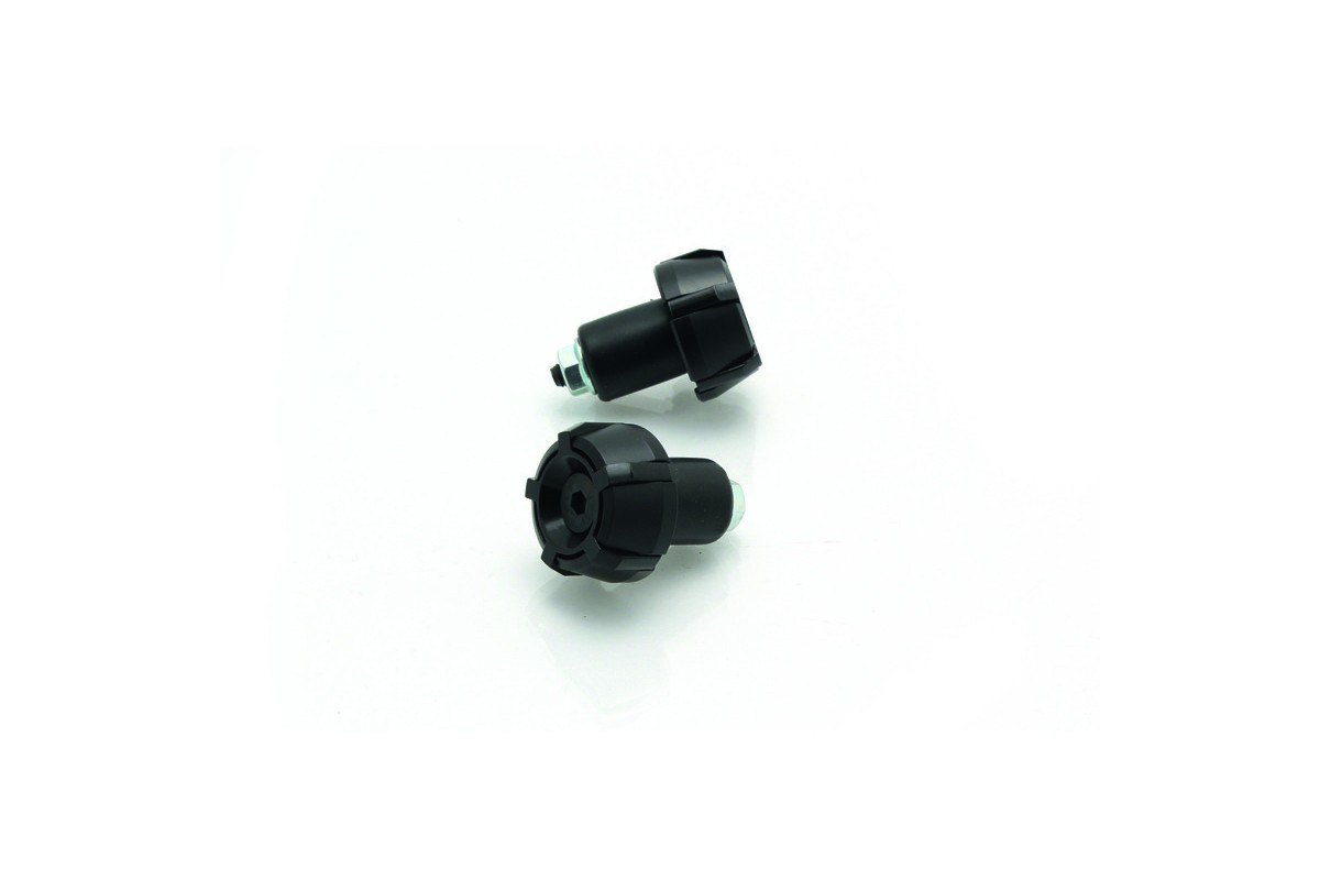 Embouts de guidon V PARTS Spark Ø18mm Noir/Noir