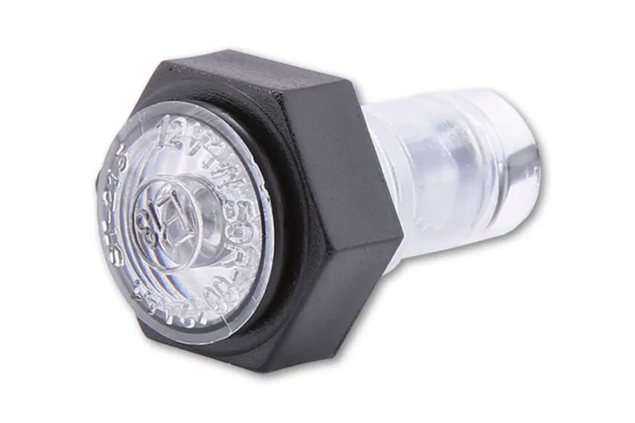 HIGHSIDER smart MINI LED parking light, round, lens diameter 14.8 mm, E-approved