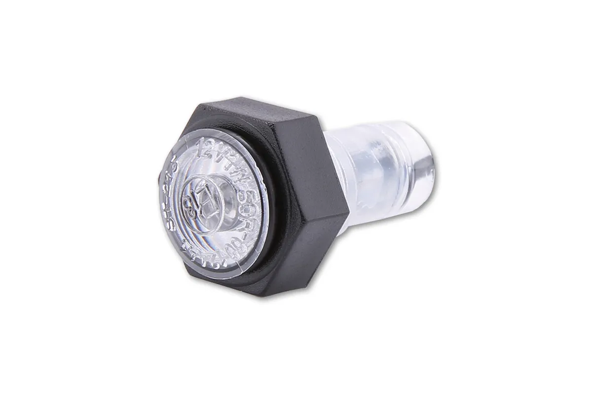 HIGHSIDER smart MINI LED parking light, round, lens diameter 14.8 mm, E-approved
