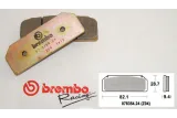 Plaquettes de frein BREMBO UPGRADE métal fritté - 07835424