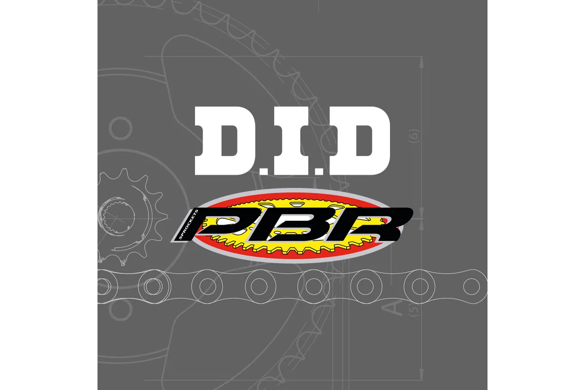 Kit chaîne DID/PBR 428HD 13/62 standard - couronne standard