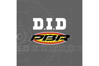 Kit chaîne DID/PBR 428HD 13/62 standard - couronne standard