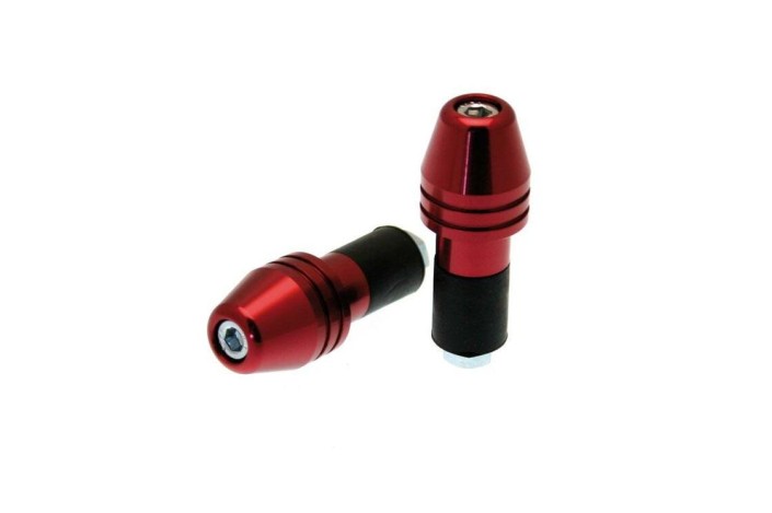 Embouts de guidon BIHR Rocket Ø18mm rouge