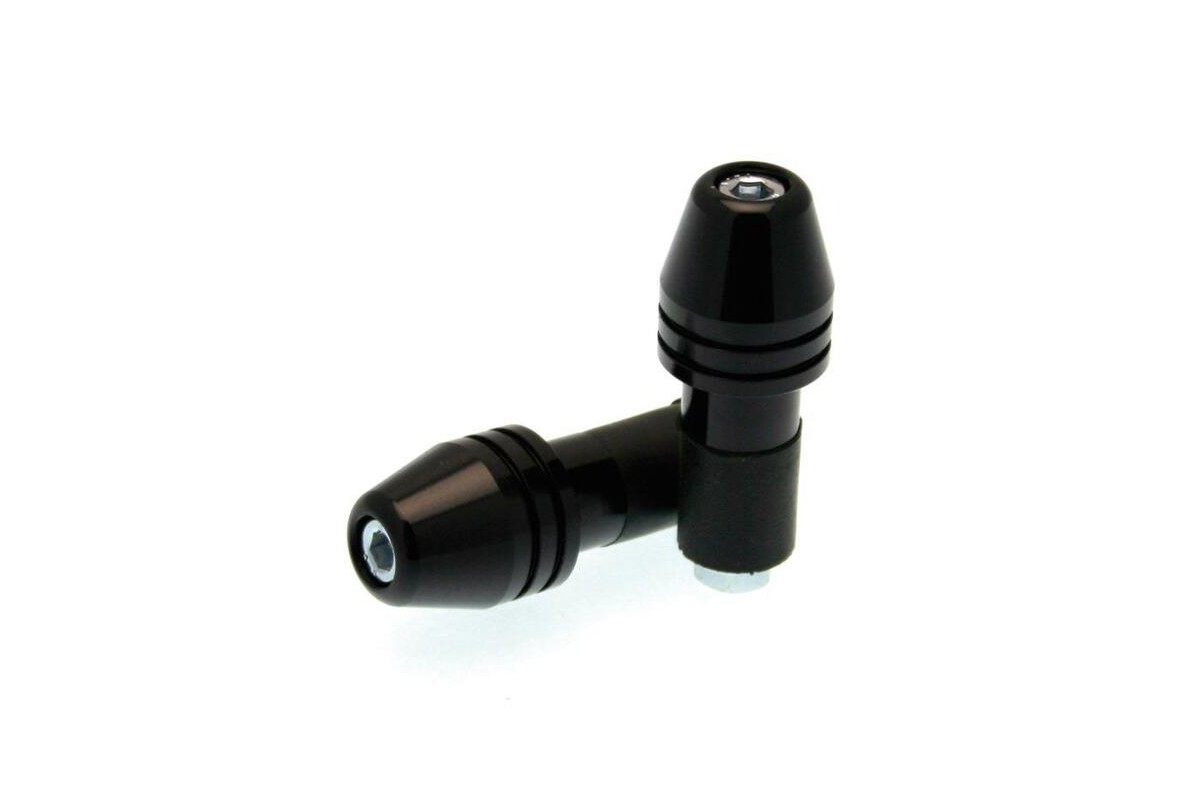 Embouts de guidon BIHR Rocket Ø18mm noir