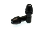 Embouts de guidon BIHR Rocket Ø18mm noir