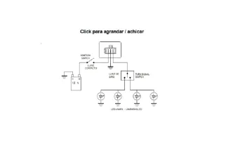 Centrale de clignotants électronique DZE 2 X 3W + 0.25W