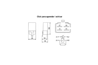 Mini-relais étanche