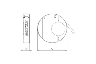 Alimentation USB type C DAYTONA Slim aluminium - guidons Ø22,2/25,4
