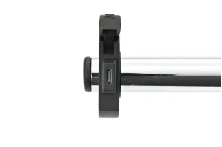 Alimentation USB type C DAYTONA Slim aluminium - guidons Ø22,2/25,4