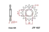 Pignon JT SPROCKETS acier anti-bruit 1537 - 525