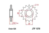 Pignon JT SPROCKETS acier anti-bruit 1370 - 525