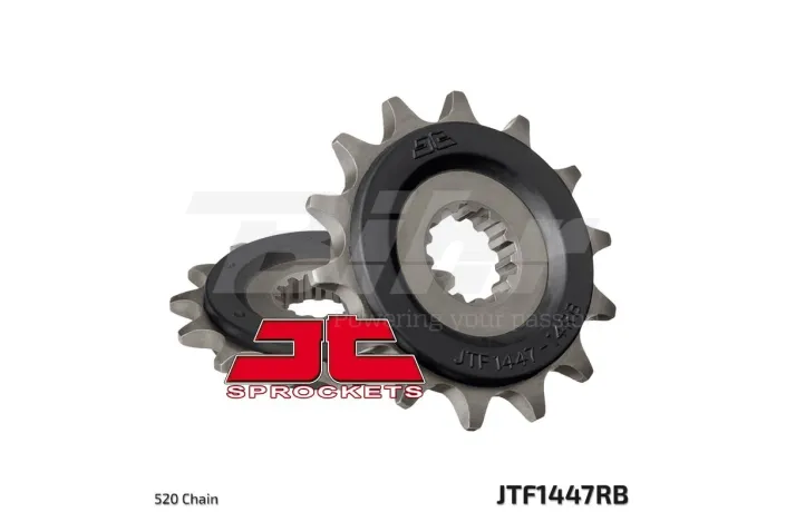 Pignon JT SPROCKETS acier anti-bruit 1447 - 520