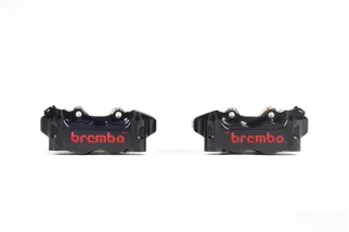 Paire d'étrier de frein avant radial BREMBO UPGRADE GP4-RB 4 pistons Ø30/34mm
