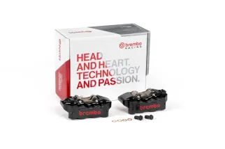 Paire d'étrier de frein avant radial BREMBO UPGRADE GP4-RB 4 pistons Ø30/34mm