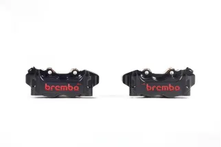 Paire d'étrier de frein avant radial BREMBO UPGRADE GP4-RB 4 pistons Ø30/34mm