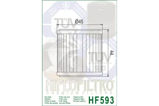 Filtre à huile HIFLOFILTRO - HF593